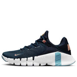 Кроссовки free metcon 4 'armory navy arctic orange' Nike, синий ct3886-401 | blue