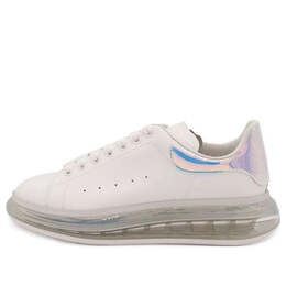 Кроссовки oversized sneaker 'white shock pink' Alexander McQueen, белый 610812whxm89035 | white/shock pink