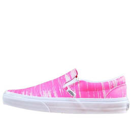 Кроссовки slip-on pink/white Vans, розовый vn0003dvhxx | pink/blue