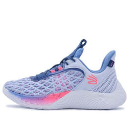Кроссовки curry flow 9 'wrap the game day' Under Armour, синий 3025684-405 | blue/white/pink