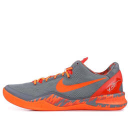 Кроссовки kobe 8 'philippines pack - grey team orange' Nike, серый 613959-005 | cool grey/metallic silver/team orange