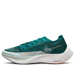 Кроссовки zoomx vaporfly next% 2 'bright spruce' Nike, мультиколор cu4111-301 | bright spruce/white/peach cream/barely green