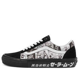 Кроссовки sailor moon x skate old skool 'pretty guardian' Vans, черный vn0005w0bka | black/