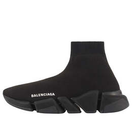 Кроссовки speed.2 sneaker 'black' Balenciaga, черный 617239w17011013 | black
