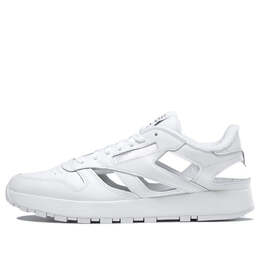 Кроссовки maison margiela x classic leather dq 'footwear white' Reebok, белый gx5137 | white