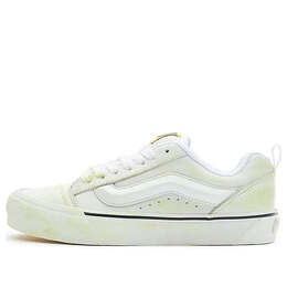 Кроссовки knu-skool vlt lx x deaton chris anthony 'grass stains' Vans, белый vn0007qdbgn | white/yellow