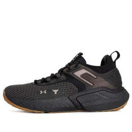 Кроссовки project rock 5 training shoes 'iron paradise' Under Armour, черный 3026074-001 | black / pewter