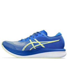 Кроссовки magic speed 3 wide 'illusion blue glow yellow' Asics, синий 1011b704-400 | illusion blue/glow yellow