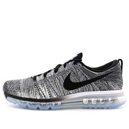 Кроссовки air max flyknit 'oreo' Nike, мультиколор 620469-102 | wht/blk-cl gry-wlf gry