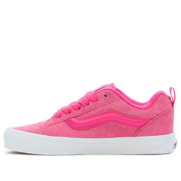 Кроссовки knu skool nubuck shoe 'pink' Vans, розовый vn0009qcyu2 | pink / cloud white
