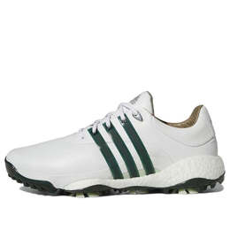 Кроссовки tour360 22 golf shoes 'cloud white linen green' Adidas, белый gy4541 | cloud white/shadow green/linen green