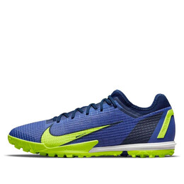 Кроссовки mercurial vapor 14 pro tf 'lapis volt' Nike, синий cv1001-574 | blue