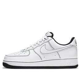 Кроссовки air force 1 '07 'contrast stitch' Nike, белый cv1724-104 | white/black