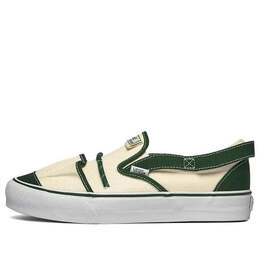 Кроссовки slip-on vp vr3 lx x nicole mclaughlin 'gardening tote white' Vans, белый vn0009vywgr | white/green