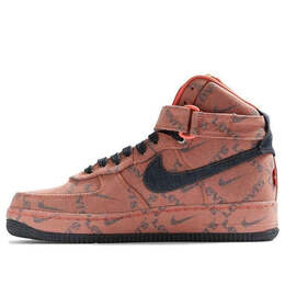 Кроссовки by you x levi's air force 1 high 'exclusive denim' Nike, красный cv0672-844 | red