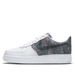 Кроссовки air force 1 '07 lv8 'recycled wool pack - white light smoke grey' Nike, белый cv1698-100 | white/grey/black/red/green