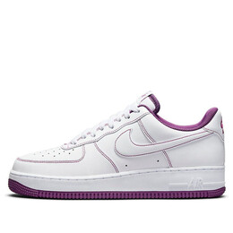 Кроссовки air force 1 '07 'contrast stitch - white viotech' Nike, белый cv1724-105 | white/purple