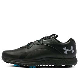 Кроссовки charged draw 2 golf wide 'black steel' Under Armour, черный 3026401-002 | black/steel