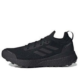 Кроссовки terrex two ultra trail running shoes 'black grey' Adidas, черный gy9339 | core black / core black / grey six