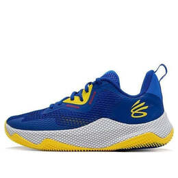 Кроссовки curry hovr splash 3 'blue yellow white' Under Armour, синий 3026275-400 | blue/yellow/white