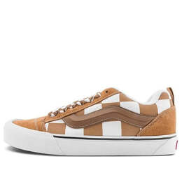 Кроссовки knu skool 'mega check brown' Vans, коричневый vn000crpbro | mega check brown/white