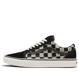 Кроссовки blur check old skool 'black' Vans, черный vn000cp5bm8 | black / white