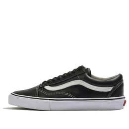 Кроссовки vault old skool vlt lx leather black/white Vans, черный vn000d4e1ns | black/white