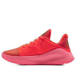 Кроссовки curry 4 low flotro 'flooded' Under Armour, красный 3026620-600 | red/pink