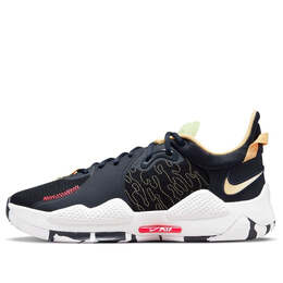 Кроссовки pg 5 ep 'dark obsidian melon tint' Nike, мультиколор cw3146-401 | dark obsidian/melon tint/fusion red
