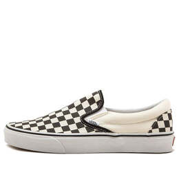 Кроссовки classic slip-on 'checkerboard' Vans, черный vn000eyebww | blackwhite