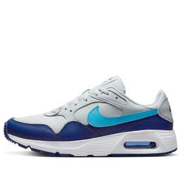 Кроссовки air max sc 'pure platinum racer blue' Nike, мультиколор cw4555-012 | pure platinum/white/deep royal blue/blue lightning