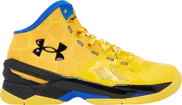 Кроссовки Under Armour Curry 2 Retro GS Double Bang, желтый 3026302 700 | yellow
