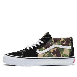 Кроссовки x bape sk-8 mid 'camo' Vans, мультиколор vn000mzgcx3 | multi-color