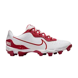 Nike Кроссовки Alpha Huarache 4 Keystone, цвет White University Red Splatter dj6524 107 | white university red splatter