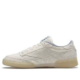 Кроссовки story mfg x club c 85 'non-dyed' Reebok, серый gz8543 | grey/blue