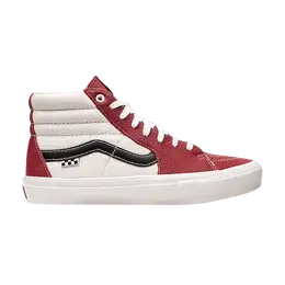 Кроссовки Vans Skate Sk8-Hi Chili Pepper White, красный vn0a5fcc82e