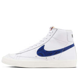 Кроссовки blazer mid '77 'red & blue' Nike, белый cw7073-100 | white/university red/racer blue