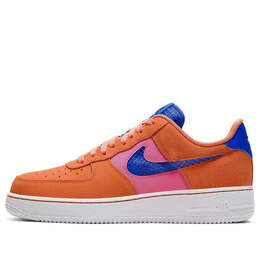 Кроссовки air force 1 '07 lv8 'orange trance' Nike, синий cw7300-800 | blue/orange