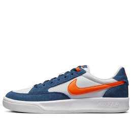 Кроссовки adversary premium sb 'navy safety orange' Nike, синий cw7456-402 | blue/orange