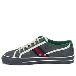 Кроссовки tennis 1977 off the grid low 'grey' Gucci, серый 628709-h9h70-1161 | grey/blue/red