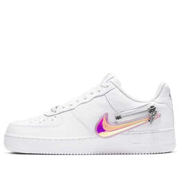 Кроссовки air force 1 '07 premium 'zip swoosh - white' Nike, белый cw6558-100 | white