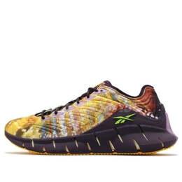 Кроссовки kung fu panda x zig kinetica 'fighting spirit' Reebok, фиолетовый gz8641 | purple/yellow