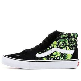 Кроссовки supreme x sk8-hi 'glow-in-the-dark skull pile' Vans, черный vn000vhg3fw | black