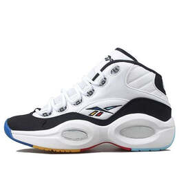 Кроссовки question mid 'class of '16' Reebok, белый h01321 | white/black