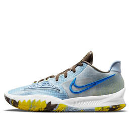Кроссовки kyrie low 4 ep 'light armory blue' Nike, синий cz0105-400 | blue/gray/yellow