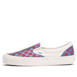 Кроссовки john van hamersveld x og slip-on 'red blue' Vans, красный vn000udfqlt | red/blue