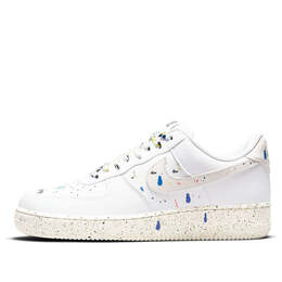 Кроссовки air force 1 '07 lv8 'paint splatter' Nike, белый cz0339-100 | white/sail