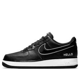 Кроссовки x urbanstar air force 1 '07 lx 'hello pack - black' Nike, черный cz0327-001 | black/white