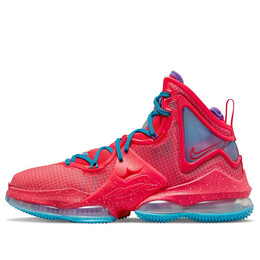 Кроссовки lebron 19 'king's crown' Nike, красный cz0203-600 | siren red/laser blue/psychic purple