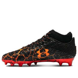 Кроссовки ua spotlight 4 mc soccer cleats 'all-america - phoenix fire' Under Armour, черный 3027297-001 | black/red